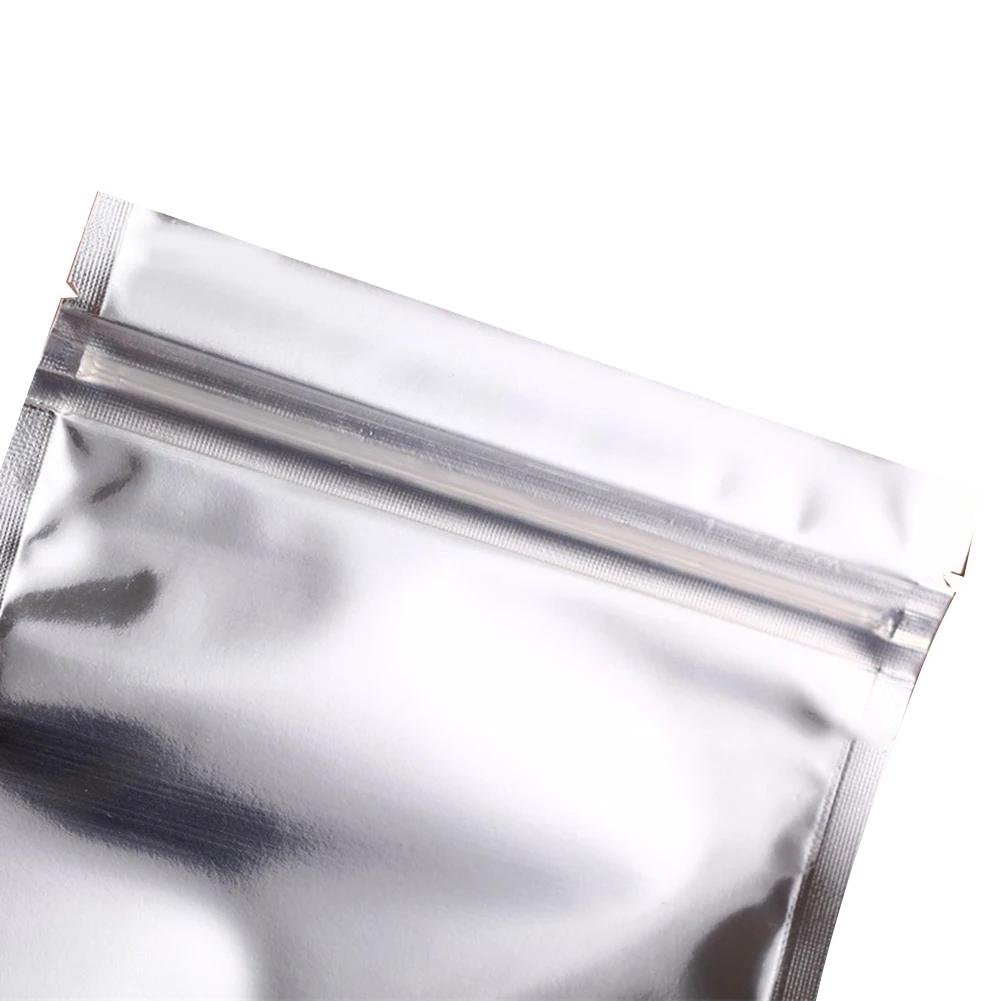 Organization Bag Food Bags 50Pcs 9 X14cm Aluminum Foil Foil Mylar Heat Seal Resealable Silver Color Kitchen Storage
Organization Bag Food Bags 50Pcs 9 X14cm Aluminum Foil Foil Mylar Heat Seal Resealable Silver Color Kitchen Storage