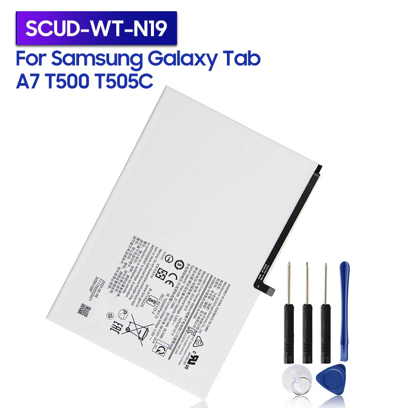 

Replacement Tablet Battery HQ-6300NA HQ-6300SD For Samsung GALAXY Tab8 10.5 X200 X205 Rechargeable Battery 7040mAh