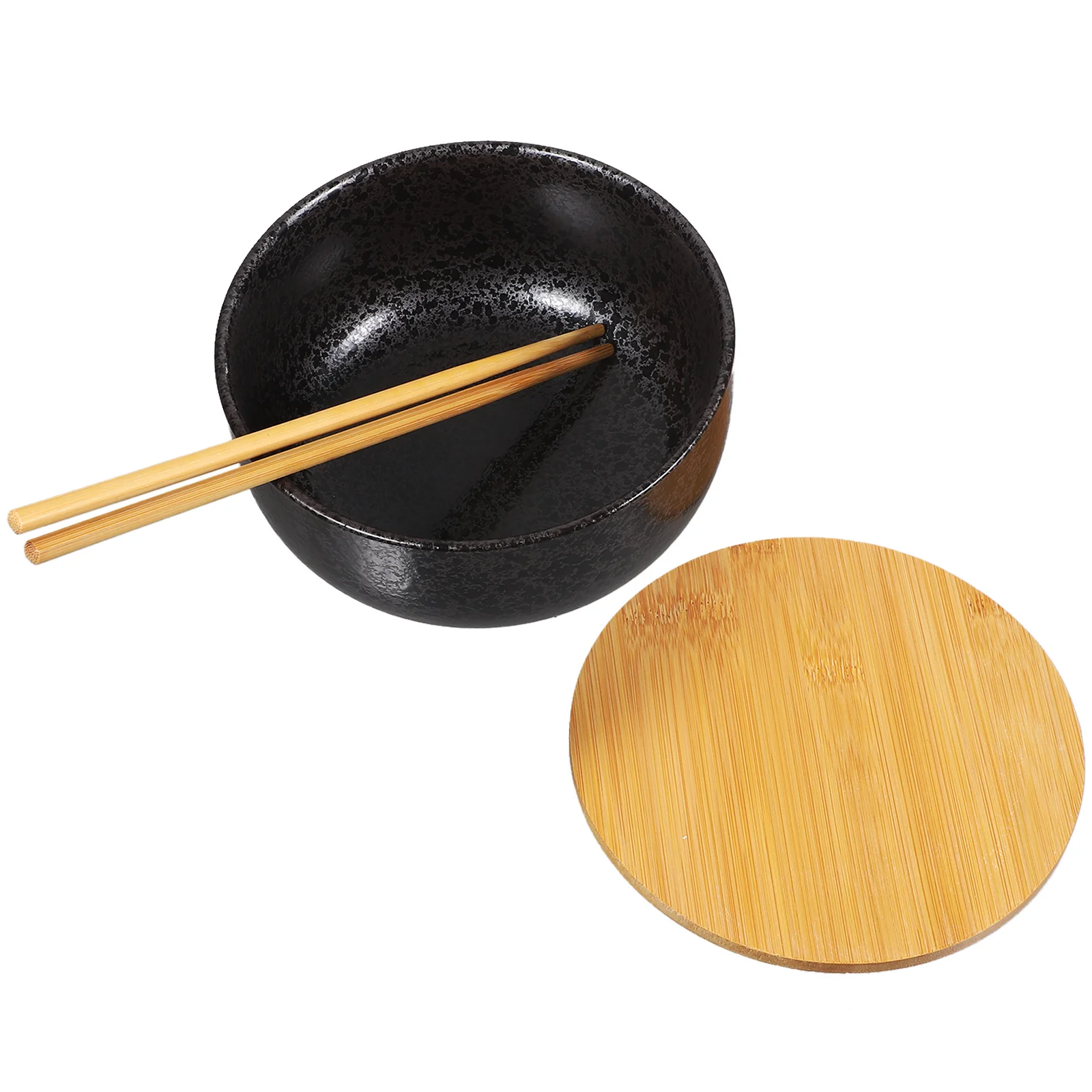 Heating Ceramic Noodle Soup Bowl Student Ramen Bowls Salad with Lid Bamboo Instant
Heating Ceramic Noodle Soup Bowl Student Ramen Bowls Salad with Lid Bamboo Instant