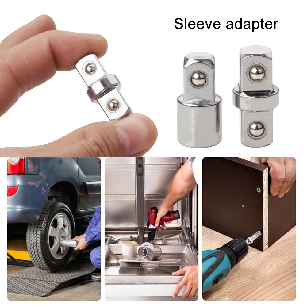 2pcs Adapter Converter Universal 1/4" 3/8" Extension Wrench Adapters For Wrench-Sleeve Sleeve Adapter Drive Socket Converter
2pcs Adapter Converter Universal 1/4" 3/8" Extension Wrench Adapters For Wrench-Sleeve Sleeve Adapter Drive Socket Converter