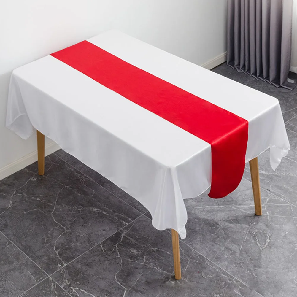 For Banquet Wedding Party Table Table Runner 1 X Approx.70g Embellish Polyester Protect Wrinkle Free Practical
For Banquet Wedding Party Table Table Runner 1 X Approx.70g Embellish Polyester Protect Wrinkle Free Practical