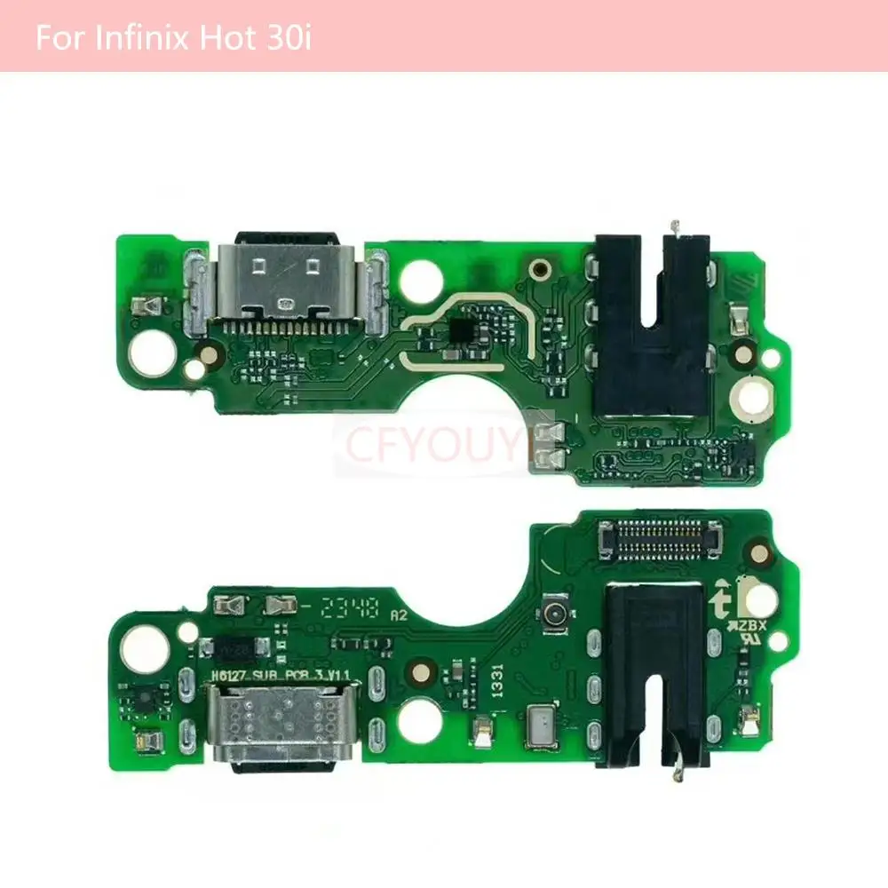 

Для Infinix Hot 30i X669 / Hot30 Play X6835 зарядная Плата USB Dock Port Flex Cable Repair Part