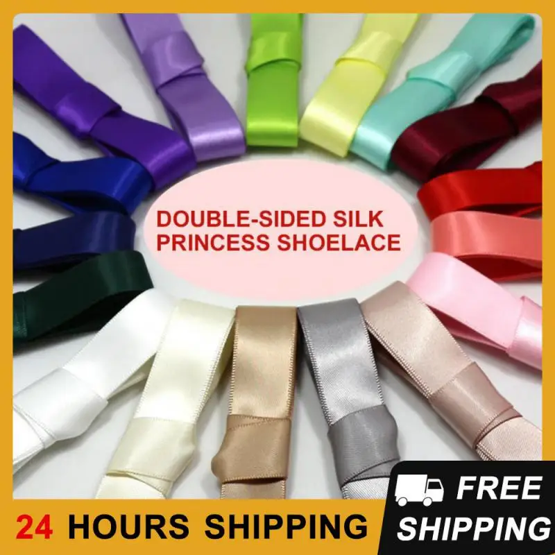 1 Pair 80/100/120/140cm Silk Shoelace Double-sided Flat Silk Ribbon Satin Lace Casual Sneaker Sport Shoelaces Women Shoe Strings
1 Pair 80/100/120/140cm Silk Shoelace Double-sided Flat Silk Ribbon Satin Lace Casual Sneaker Sport Shoelaces Women Shoe Strings