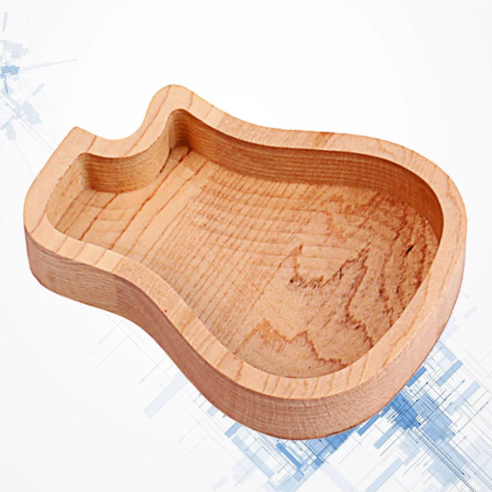 

Guitar Plectrum Box for Standard Plectrums Pick Holder for Ukulele Plectrum Box Wood Guitar Picks Case Guitar Pick Box Holder