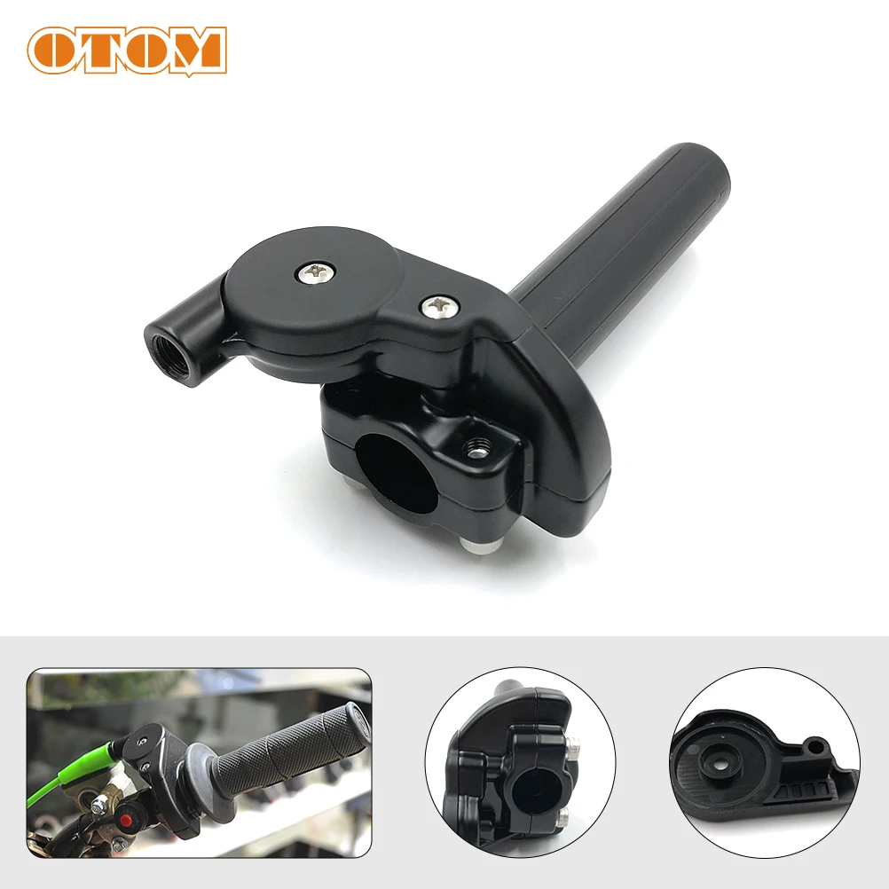 Универсальный руль OTOM для мотоцикла, аксессуары для питбайка, дроссельная заслонка, рукоятка с механизмом ускорителя, 22 мм
Универсальный руль OTOM для мотоцикла, аксессуары для питбайка, дроссельная заслонка, рукоятка с механизмом ускорителя, 22 мм