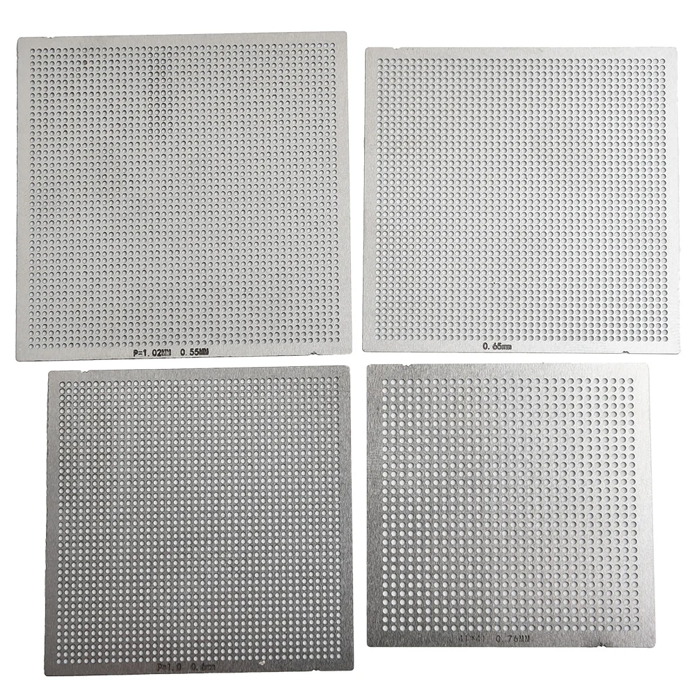 Durable Extra High Quality New Spare BGA Reballing Rework Net Accessories Directly Steel Stencil Universal Kit
Durable Extra High Quality New Spare BGA Reballing Rework Net Accessories Directly Steel Stencil Universal Kit