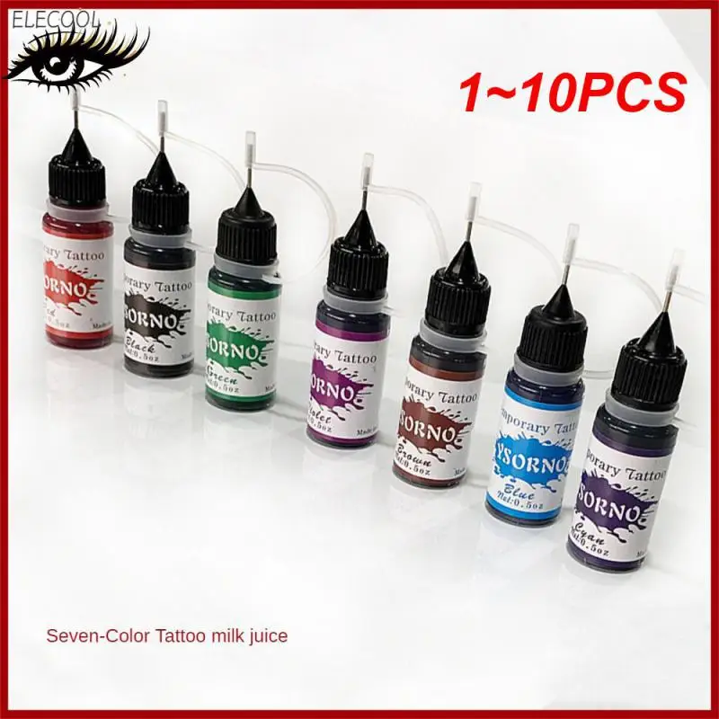 1 ~ 10 шт. крем для татуировок с соком, используйте тату, мужские аксессуары, популярная хна, жидкая татуировка, временная живопись
1 ~ 10 шт. крем для татуировок с соком, используйте тату, мужские аксессуары, популярная хна, жидкая татуировка, временная живопись