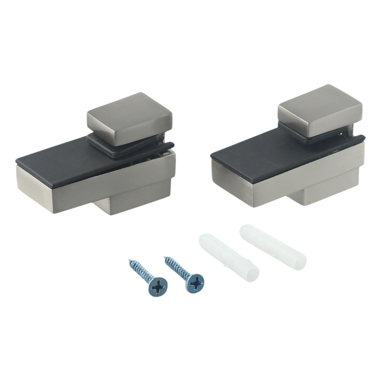 2Pcs Zinc Alloy Glass Shelf Bracket Adjustable Zinc Alloy Holder Support Clamp Holder Wall Mount Fixed Plate Clamp Home Hardware
2Pcs Zinc Alloy Glass Shelf Bracket Adjustable Zinc Alloy Holder Support Clamp Holder Wall Mount Fixed Plate Clamp Home Hardware