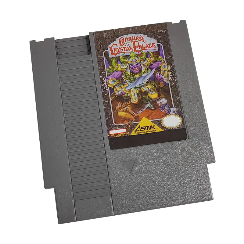Игровой картридж Conquest OF the Crystal Palace для 8-битной игровой консоли NES NTSC и PAL
Игровой картридж Conquest OF the Crystal Palace для 8-битной игровой консоли NES NTSC и PAL