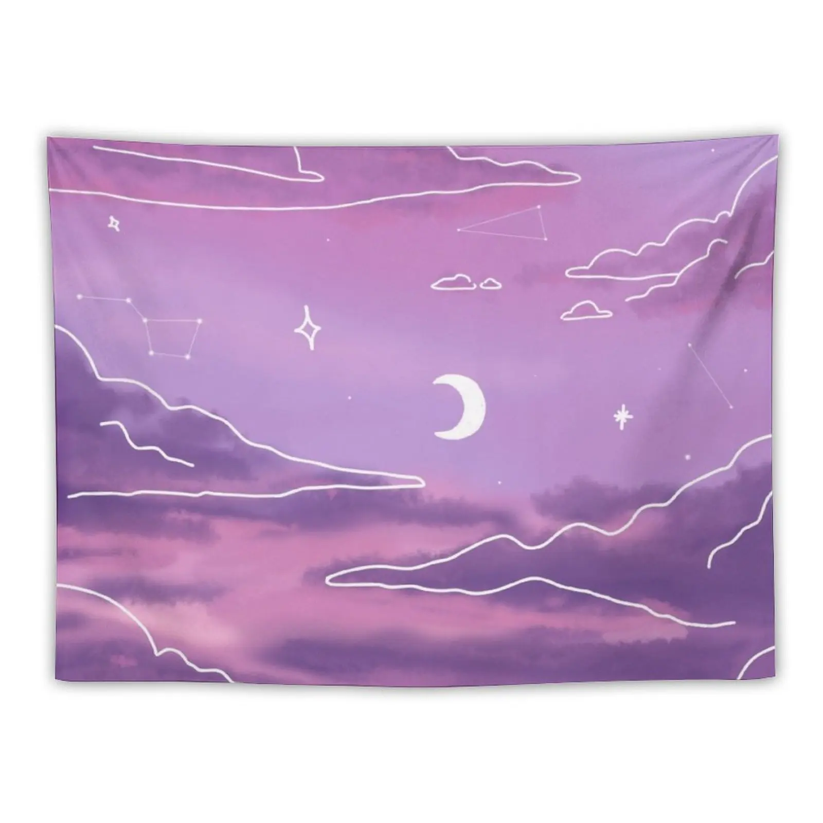 

Purple Sunset View Tapestry Bedrooms Decorations For Bedroom Decoration Pictures Room Wall Decorations For Your Bedroom Tapestry