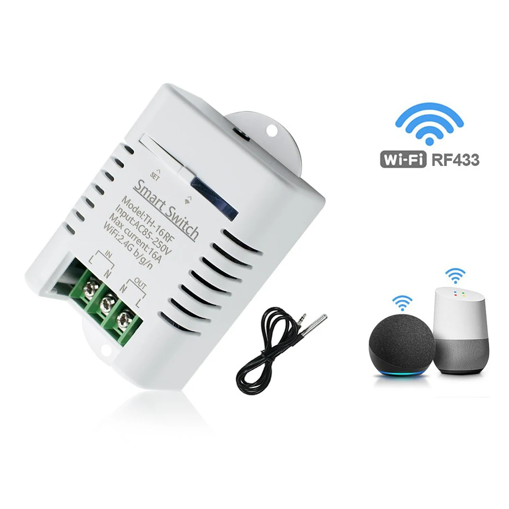 Smart Switch Temperature Sensor DS18B20 High Accuracy Home Remote Control Timing Waterproof With Probe Brand New
Smart Switch Temperature Sensor DS18B20 High Accuracy Home Remote Control Timing Waterproof With Probe Brand New