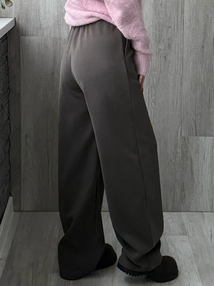 بنطلون رياضي نسائي من ستريمجيرل بلون أزرق ربيعي، واسع الساق وفضفاض مع حبل ربط، بنطلون قطني أحمر فضفاض للنساء بخصر عالٍ بنطلون رياضي نسائي من ستريمجيرل بلون أزرق ربيعي، واسع الساق وفضفاض مع حبل ربط، بنطلون قطني أحمر فضفاض للنساء بخصر عالٍ