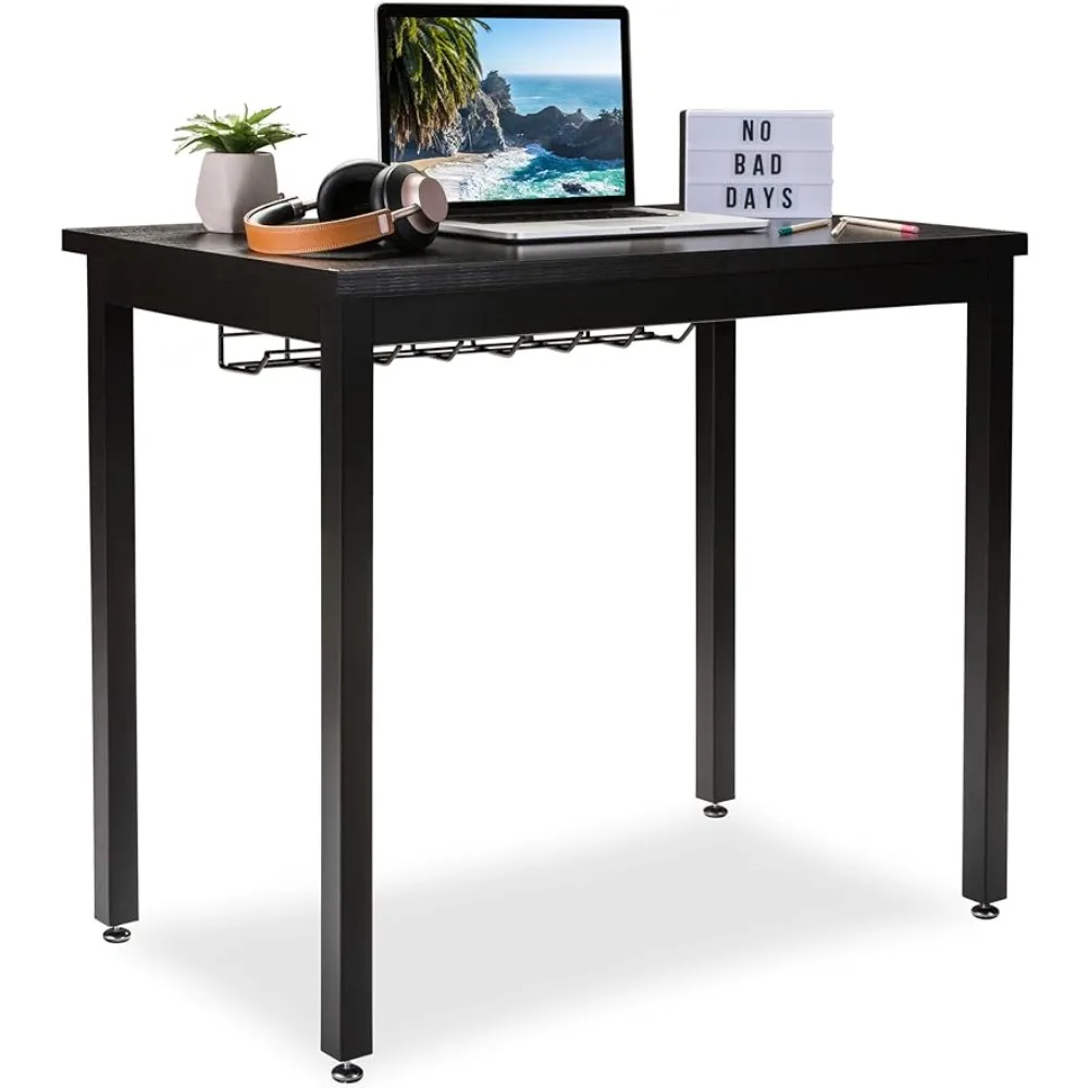 The Office Oasis Small Computer Desk with Cable Management Tray, 36in Length, Black
The Office Oasis Small Computer Desk with Cable Management Tray, 36in Length, Black