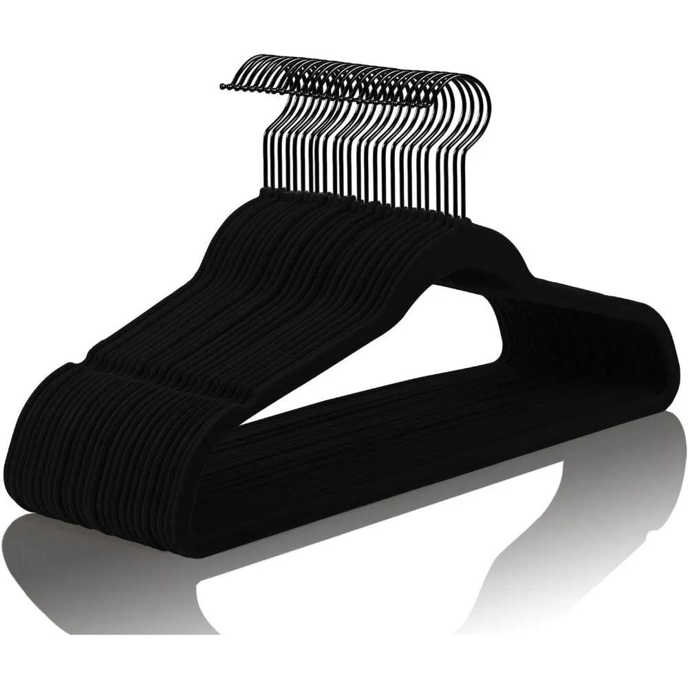 MIZGI Premium Velvet Hangers (60 Pack) Heavy Duty - Non Slip Felt Hangers- Velvet Suit Hangers - Coated Hooks
MIZGI Premium Velvet Hangers (60 Pack) Heavy Duty - Non Slip Felt Hangers- Velvet Suit Hangers - Coated Hooks