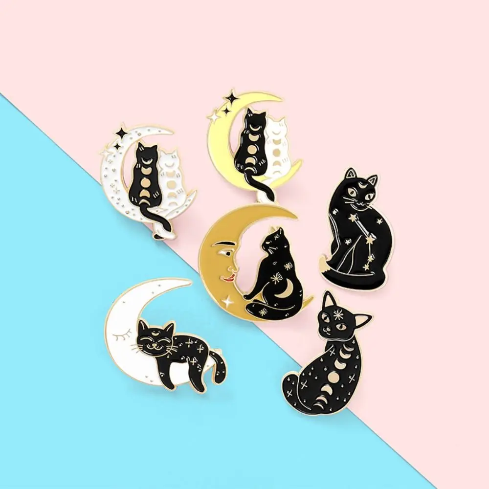 Cartoon Cat Cat Alloy Brooch Denim Lapel Pin Cat Moon Alloy Cartoon Animal Brooches Creative Enamel Cat Moon Enamel Pins Girls
Cartoon Cat Cat Alloy Brooch Denim Lapel Pin Cat Moon Alloy Cartoon Animal Brooches Creative Enamel Cat Moon Enamel Pins Girls