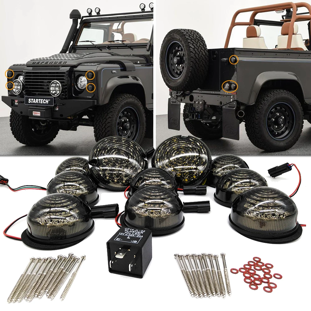 10 шт./комплект, комплект светодиодных противотуманных фар для Land Rover Defender 1990-2016
10 шт./комплект, комплект светодиодных противотуманных фар для Land Rover Defender 1990-2016