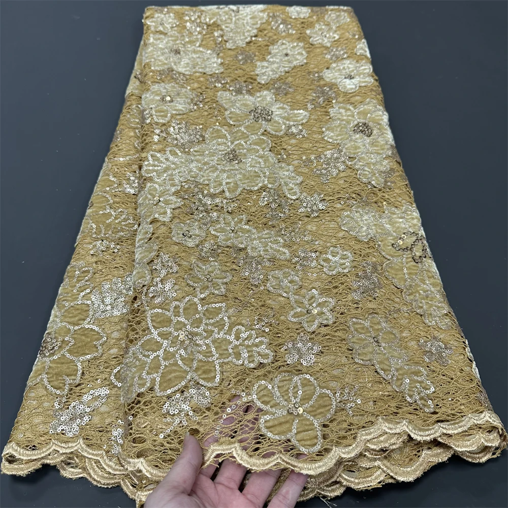 Лето 2024, высокое качество, искусственная ткань, вышивка, искусственное платье, свадебные Блестки для шитья, Флокированный, 5 ярдов, hz1179 
Лето 2024, высокое качество, искусственная ткань, вышивка, искусственное платье, свадебные Блестки для шитья, Флокированный, 5 ярдов, hz1179