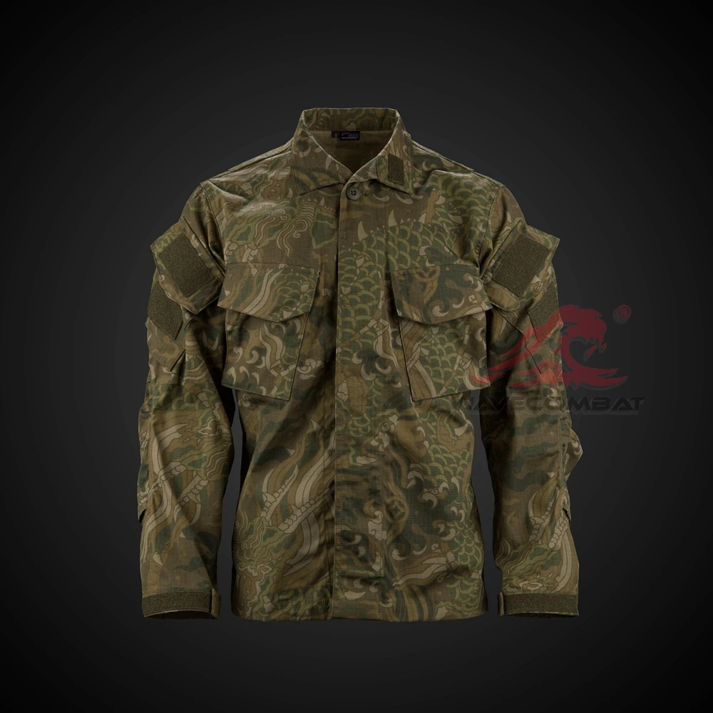 Wavecombat Tactical L9 Field Shirt NYCO 50/50 NIR Compliant Loong Pattern Camo WC001
Wavecombat Tactical L9 Field Shirt NYCO 50/50 NIR Compliant Loong Pattern Camo WC001