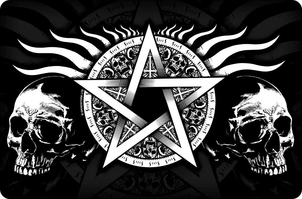 Tin Sign Skull Pentagram Black Retro Wall Home Bar Pub Vintage Cafe Decor, -Metal Tin Signs, Home Kitchen Wall Retro Poster Plaq
Tin Sign Skull Pentagram Black Retro Wall Home Bar Pub Vintage Cafe Decor, -Metal Tin Signs, Home Kitchen Wall Retro Poster Plaq