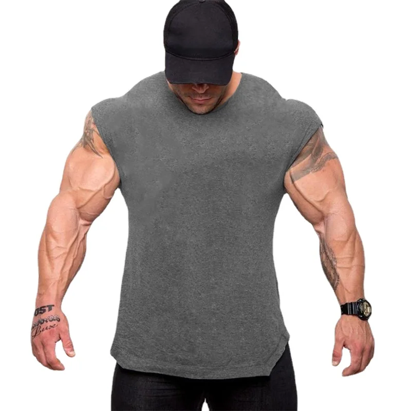 Bodybuilding Tank Tops Men Gym Cotton Sleeveless Shirt Fitness Training Clothes Muscle Stringer Singlet Male Summer Casual Vest
Bodybuilding Tank Tops Men Gym Cotton Sleeveless Shirt Fitness Training Clothes Muscle Stringer Singlet Male Summer Casual Vest