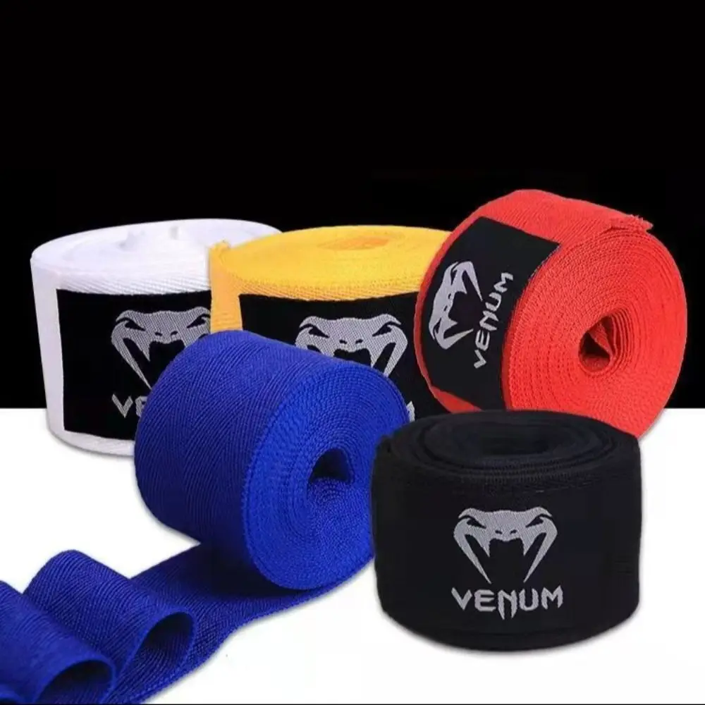 

1 Pair 2 Rolls Boxing Straps Competition Gloves Elastic 1.5M Boxing Bandages Wrapped Cotton Protect Hand Guards Straps Karate