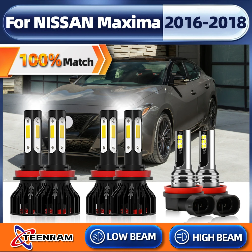 H11 Canbus Car LED Headlight Bulb CSP Chip LED Lights 12V 24V 6000K White Turbo Auto Fog Lamp For NISSAN Maxima 2016 2017 2018
H11 Canbus Car LED Headlight Bulb CSP Chip LED Lights 12V 24V 6000K White Turbo Auto Fog Lamp For NISSAN Maxima 2016 2017 2018