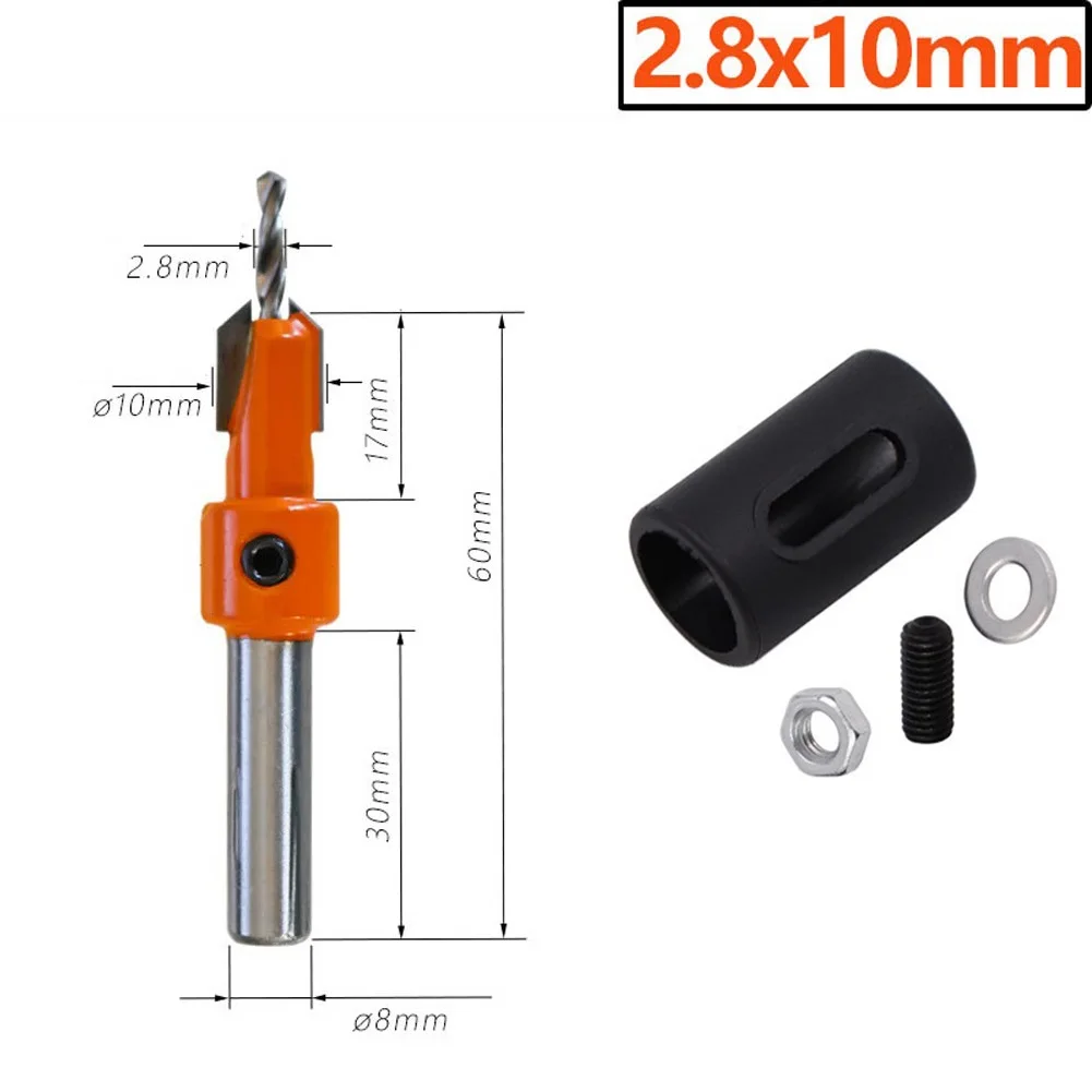 Power Tools Drill Bit Alloy Steel Counterbore For Woodworking Drilling Quick Change Chucks Adjustable Stop Collar
Power Tools Drill Bit Alloy Steel Counterbore For Woodworking Drilling Quick Change Chucks Adjustable Stop Collar