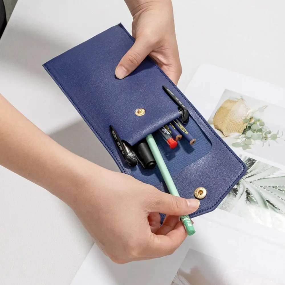Desktop Organizer Business Fountain Pen Case Large Capacity Waterproof Leather Pen Protective Cover High-end Handmade
Desktop Organizer Business Fountain Pen Case Large Capacity Waterproof Leather Pen Protective Cover High-end Handmade