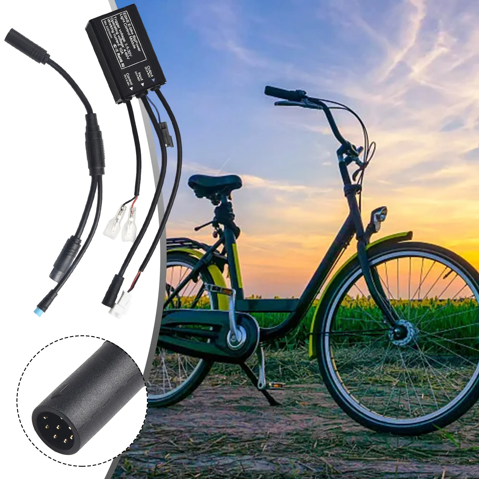 Кабель-адаптер для управления сигналом для Bafang 8Fun Drive, улучшенная производительность освещения, выходное напряжение 24 В постоянного тока
Кабель-адаптер для управления сигналом для Bafang 8Fun Drive, улучшенная производительность освещения, выходное напряжение 24 В постоянного тока