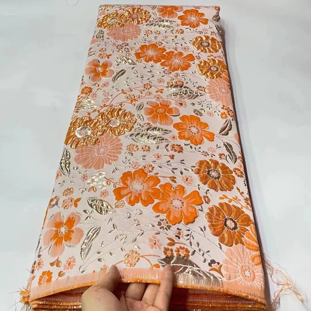 Beautiful French Jacquard Lace Fabric Brocade African Fabric Lace Gild Embroidery Nigerian Lace Fabric For Wedding Dress
Beautiful French Jacquard Lace Fabric Brocade African Fabric Lace Gild Embroidery Nigerian Lace Fabric For Wedding Dress