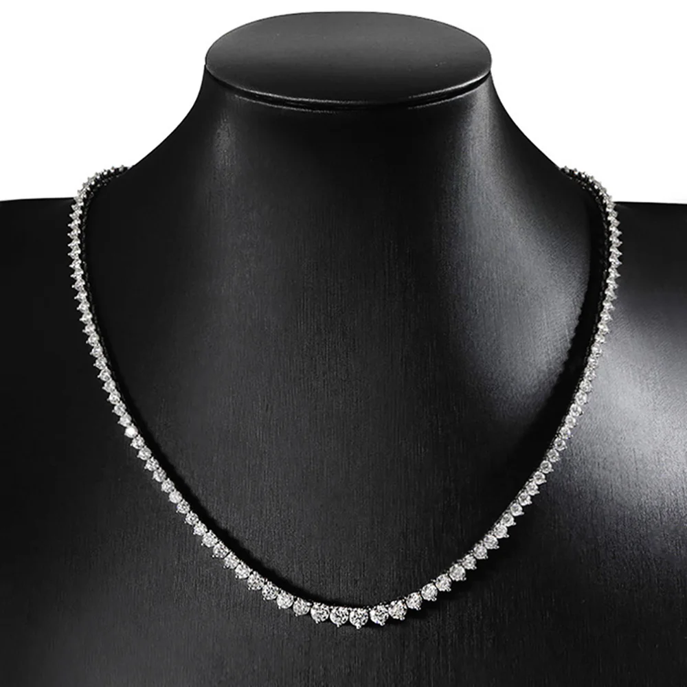 Serenity Three-claw Gradient D Color Moissanite Tennis Necklace Women Man S925 Sterling Silver Sparkling Neck Chain Fine Jewelry 7 Mallzona S824f5f0176c64de5a9f621139908e0c4h Serenity Three-claw Gradient D Color Moissanite Tennis Necklace Women Man S925 Sterling Silver Sparkling Neck Chain Fine Jewelry Mallzona