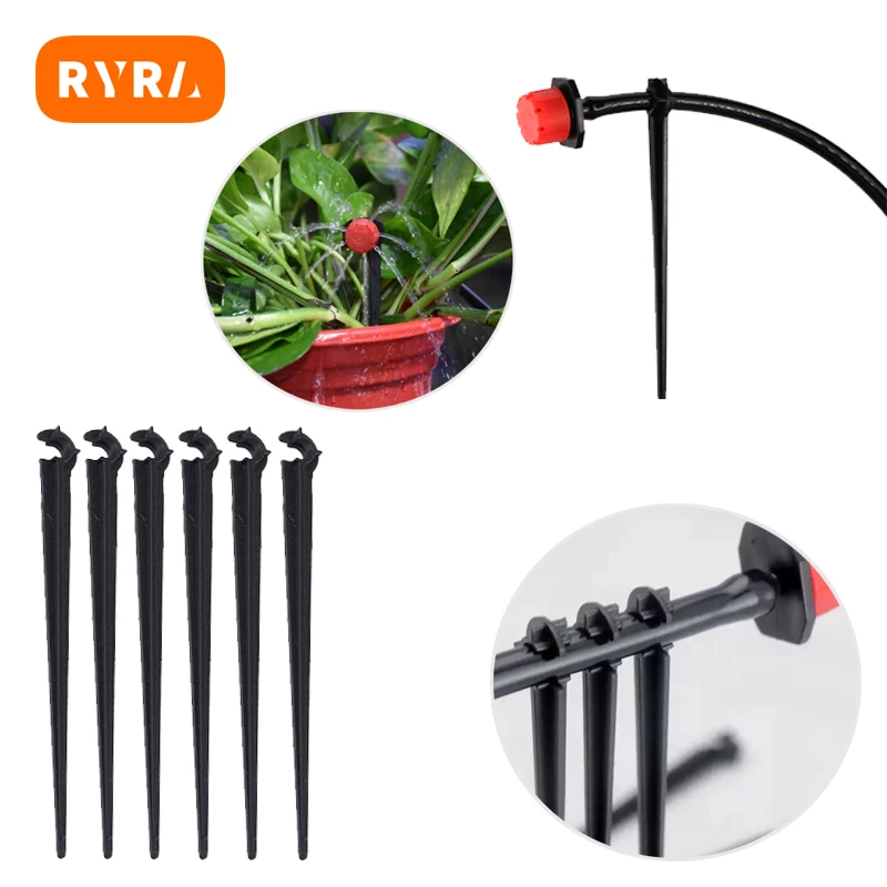 Garden C-type Hook Fixed Support Holder Stakes Stem Fit 4/7mm Hose Watering Drip Irrigation Greenhouse Drip Irrigation Drippers
Garden C-type Hook Fixed Support Holder Stakes Stem Fit 4/7mm Hose Watering Drip Irrigation Greenhouse Drip Irrigation Drippers