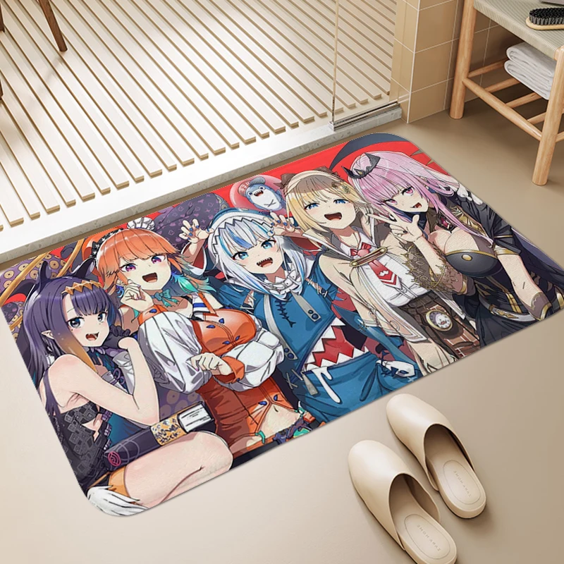 Anime Rug for Bedroom Hololive Doormat Entrance Door Hallway Kitchen Bathroom Foot Mat Living Room Floor Carpet Anti Slip Home
Anime Rug for Bedroom Hololive Doormat Entrance Door Hallway Kitchen Bathroom Foot Mat Living Room Floor Carpet Anti Slip Home