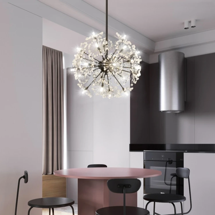 Snow Flower Crystal Chandelier Artistic and creative Crystal Chandelier Hotel living room dining room Bar Cafe K9 crystal lamp
Snow Flower Crystal Chandelier Artistic and creative Crystal Chandelier Hotel living room dining room Bar Cafe K9 crystal lamp