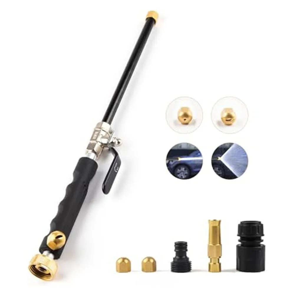 New Practical High Pressure Washer Nozzles Plant Watering Quick Insertion Car Washing Copper Adjustable Nozzle
New Practical High Pressure Washer Nozzles Plant Watering Quick Insertion Car Washing Copper Adjustable Nozzle