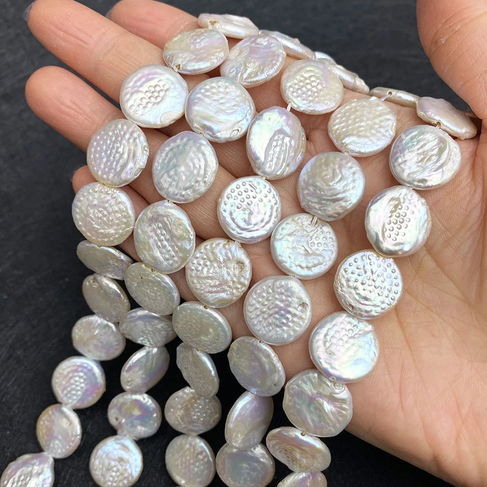 Freshwater Pearl Button Beads High-Quality 16mm Coin Bead Jewelry Making DIY Bracelet Necklace Earring Natural Pearls
Freshwater Pearl Button Beads High-Quality 16mm Coin Bead Jewelry Making DIY Bracelet Necklace Earring Natural Pearls