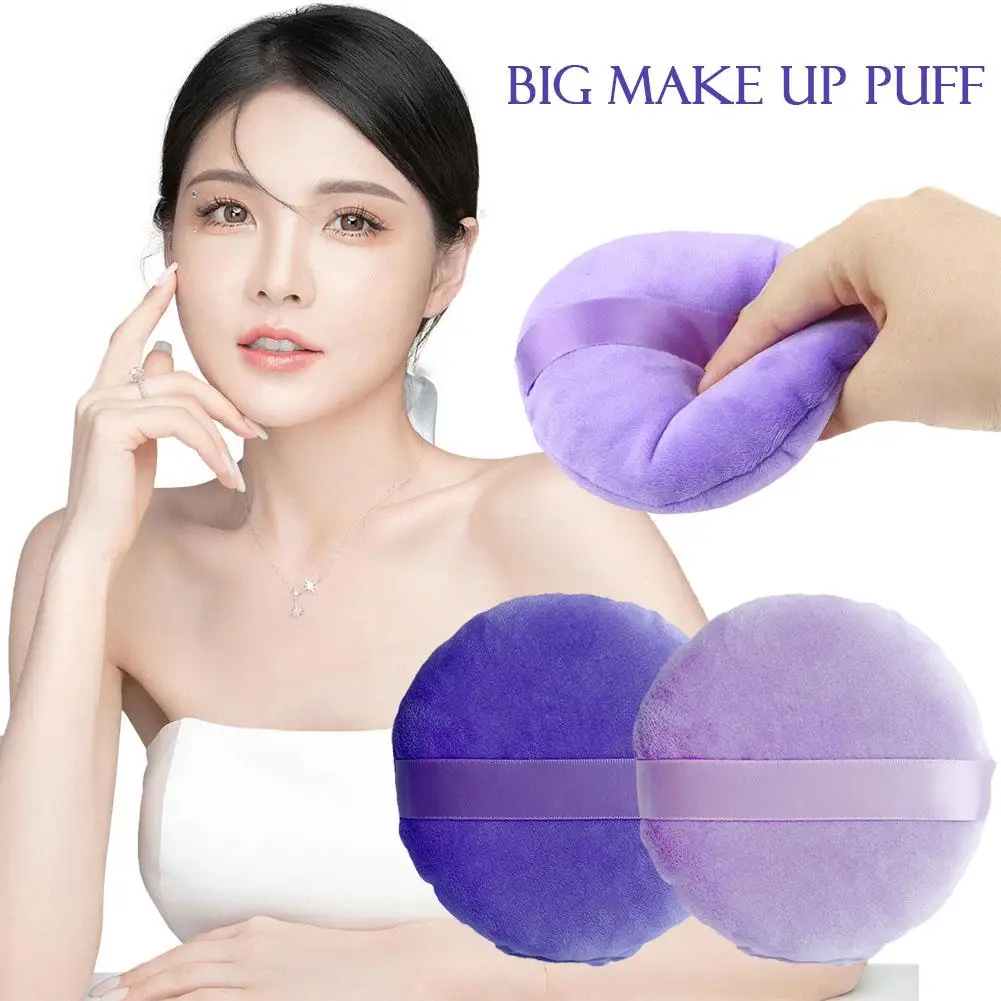 

Oversized Loose Powder Puff Makeup Blender Velvet Beauty Up Make Puffs Powder Super Tools Cosmetic Soft Beauty Puff Sponge L5N2