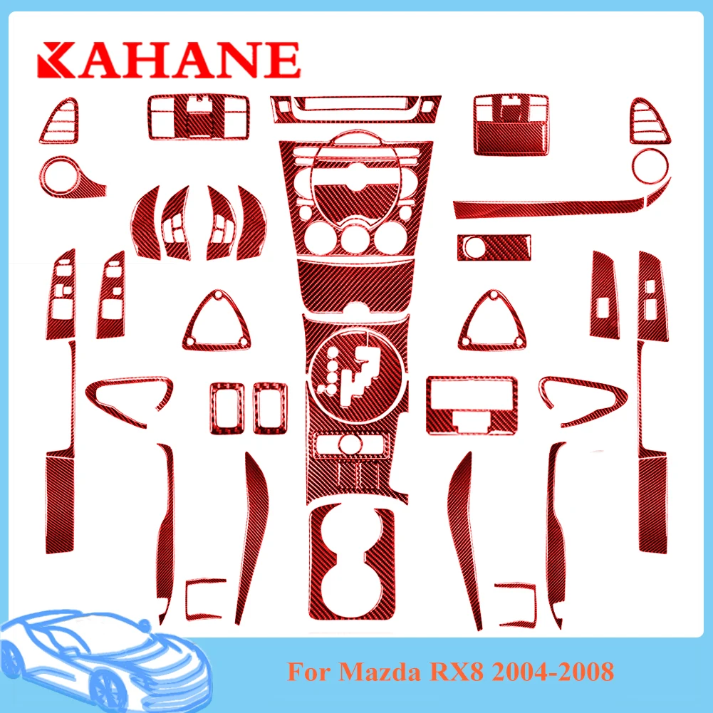 Car Red Stickers For Mazda RX8 2004 2005 2006 2007 2008 Decorative Strip Carbon Fiber Cover Trim Accessories Interior Mouldings
Car Red Stickers For Mazda RX8 2004 2005 2006 2007 2008 Decorative Strip Carbon Fiber Cover Trim Accessories Interior Mouldings