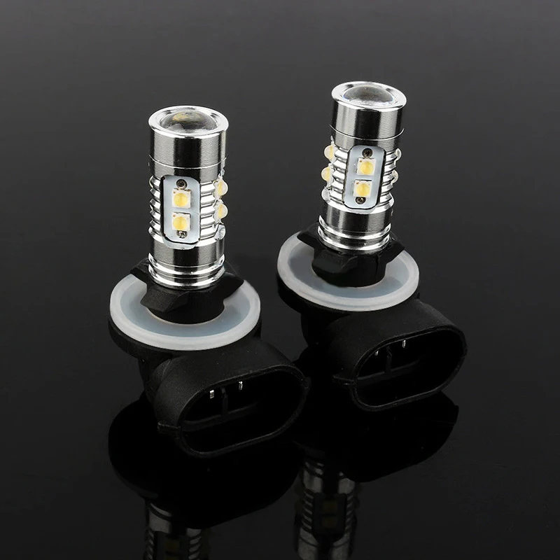 2x Car 10 LEDs Fog Lights Low power Replacement White DC 12V H27 881 Super Bright 10 LED Fog Headlight Durable
2x Car 10 LEDs Fog Lights Low power Replacement White DC 12V H27 881 Super Bright 10 LED Fog Headlight Durable