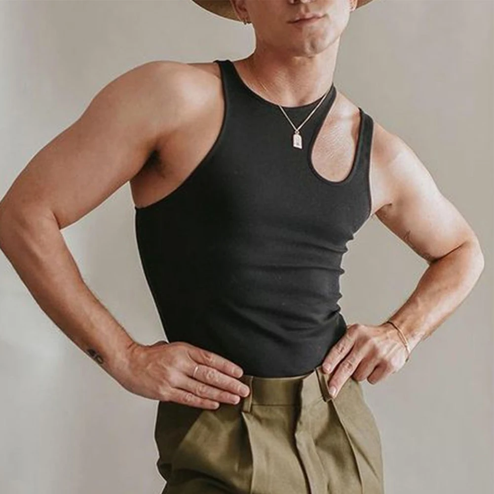 Men Sexy Hollow Out Streetwear Personality Tank Tops Summer Sleeveless T-shirts Gym Fitness Muscle Vests Bodybuilding Singlets
Men Sexy Hollow Out Streetwear Personality Tank Tops Summer Sleeveless T-shirts Gym Fitness Muscle Vests Bodybuilding Singlets