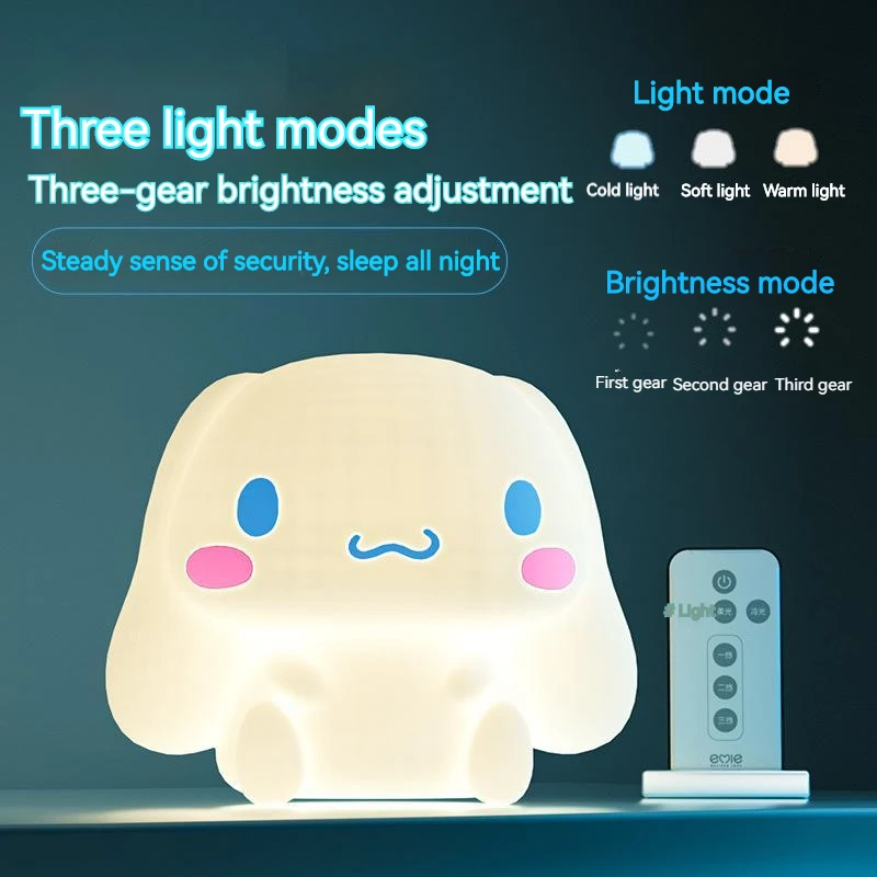Sanrio Cinnamoroll ночной Светильник Kawaii аниме мультфильм спальня Ночная лампа прикроватная Настольная лампа Ночной светильник детский подарок
Sanrio Cinnamoroll ночной Светильник Kawaii аниме мультфильм спальня Ночная лампа прикроватная Настольная лампа Ночной светильник детский подарок
