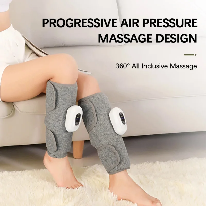 

3 Modes Electric Kneading Air Pressure Leg Massager Blood Circulation Compression Wireless Vibration Machine