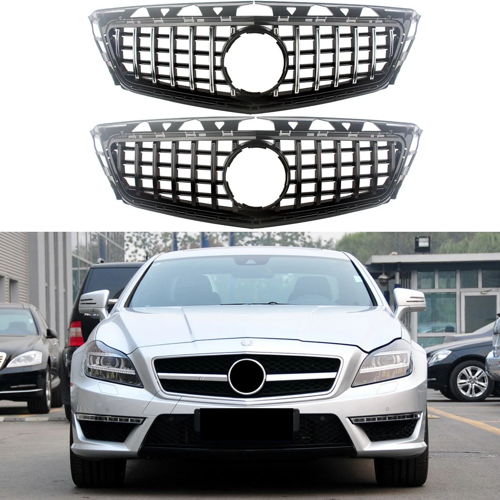 Front Racing Billet Bumper Grille Upper Grill Cover For Mercedes-Benz W218 CLS63 AMG 2012-2014
Front Racing Billet Bumper Grille Upper Grill Cover For Mercedes-Benz W218 CLS63 AMG 2012-2014