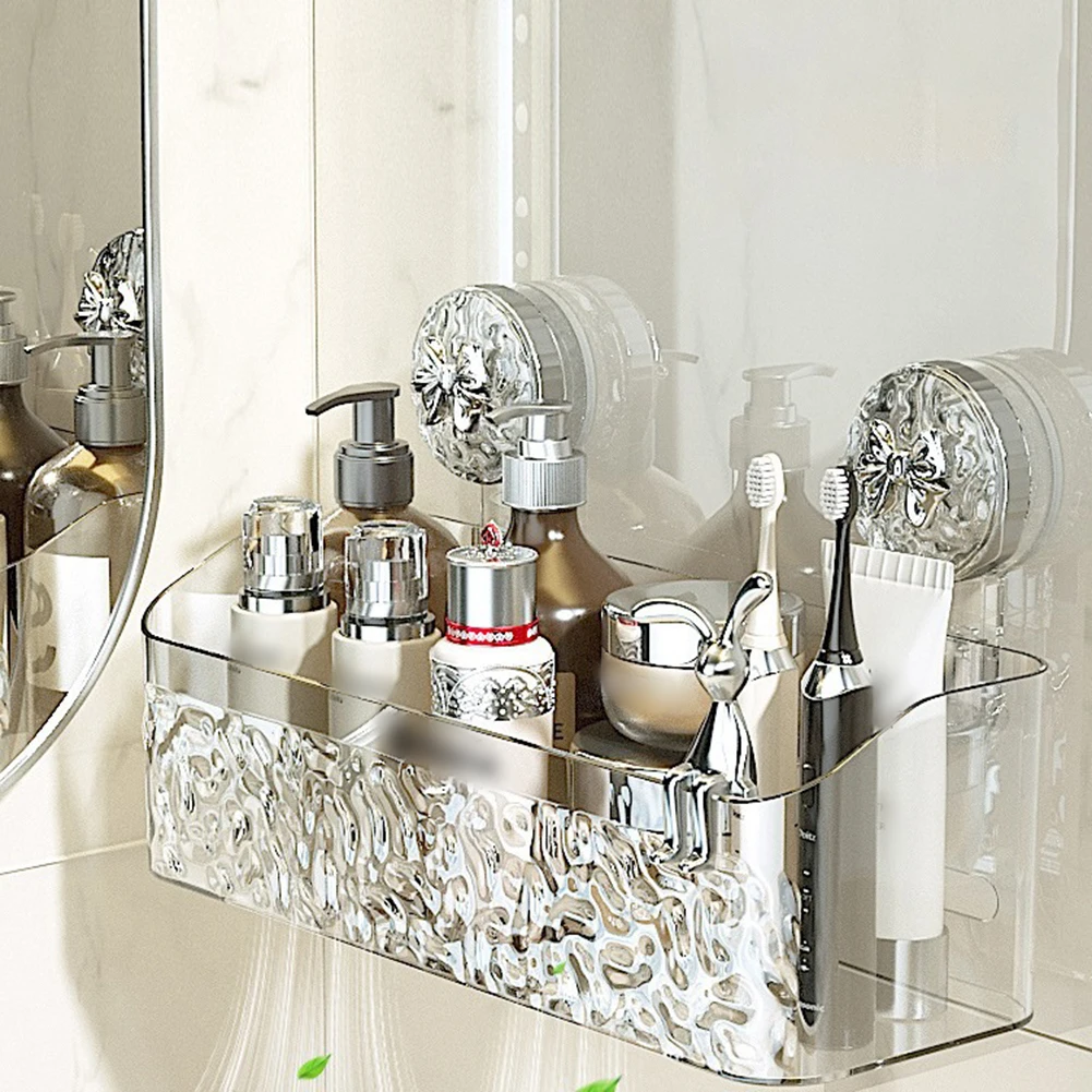 Suction Cup Storage Box Wall-mounted Punch-Free Toiletries Hanging Basket Bathroom Suction Cup Glacier Pattern Shelf Storage
Suction Cup Storage Box Wall-mounted Punch-Free Toiletries Hanging Basket Bathroom Suction Cup Glacier Pattern Shelf Storage