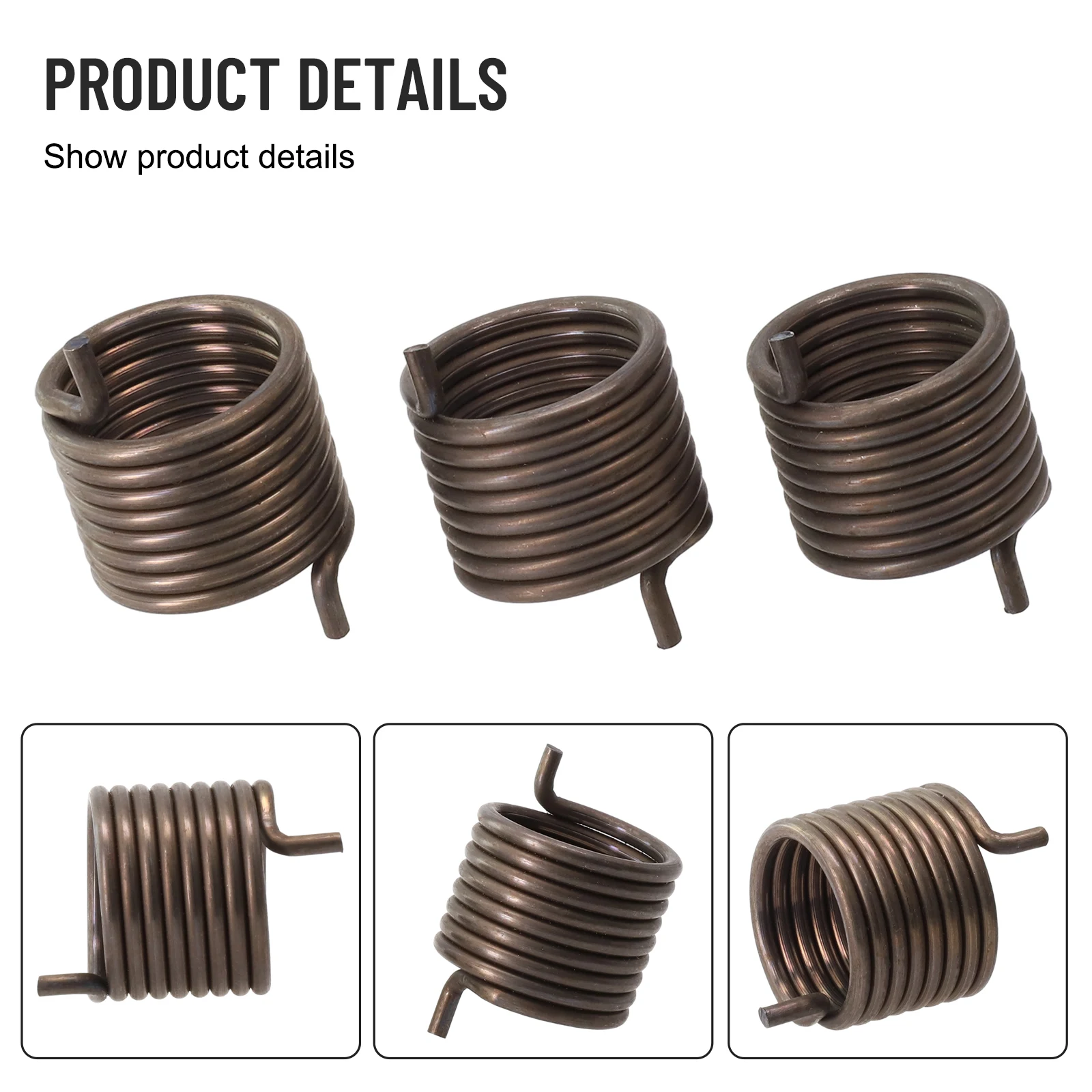 For Recoil Spring 340 345 350 435 435E 3pcs 445 450 450E 15812S Chain Saw Parts Chainsaw Springs Replace
For Recoil Spring 340 345 350 435 435E 3pcs 445 450 450E 15812S Chain Saw Parts Chainsaw Springs Replace