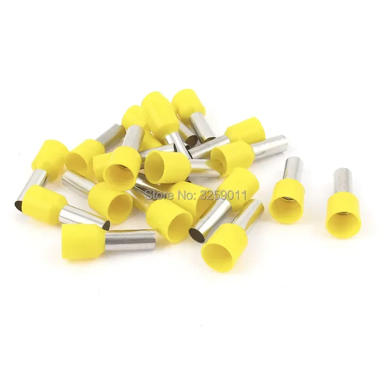 500PCS E10-12 Electrical Crimp Terminal Block Wire Connector Cable Cord End Ferrule tubular Pre-Insulating E10-12 AWG 7 10.0mm
500PCS E10-12 Electrical Crimp Terminal Block Wire Connector Cable Cord End Ferrule tubular Pre-Insulating E10-12 AWG 7 10.0mm
