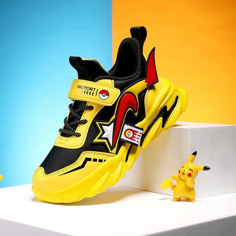 Pokemon Boys' Shoes Leather Sports Shoes Soft Sole Casual Trendy Waterproof Men's and Women's Children's Running Shoes
Pokemon Boys' Shoes Leather Sports Shoes Soft Sole Casual Trendy Waterproof Men's and Women's Children's Running Shoes
