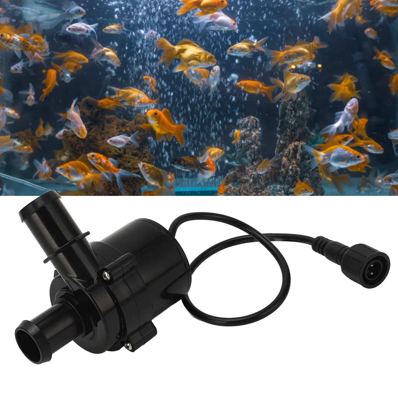 DC Brushless Electric Water Pump Ultra Quiet Submersible Water Pump 8 Meter High Head 31L/min 32W 2.7A
DC Brushless Electric Water Pump Ultra Quiet Submersible Water Pump 8 Meter High Head 31L/min 32W 2.7A