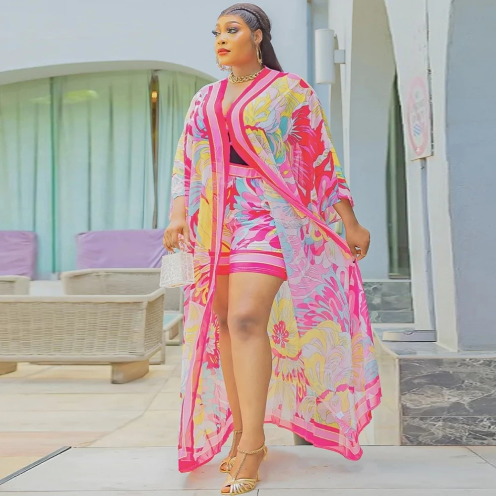 2 Piece Robes Set African Clothes Women Dress Shorts Suits Fashion Floral Print Traditional Bazin Riche African Kanga Clothing
2 Piece Robes Set African Clothes Women Dress Shorts Suits Fashion Floral Print Traditional Bazin Riche African Kanga Clothing