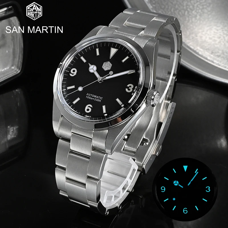 San Martin 39mm Men Dive Watch Explore Climbing Luxury ST2130 Automatic Mechanical Watch 10Bar Sapphire BGW9 Luminous Clock
San Martin 39mm Men Dive Watch Explore Climbing Luxury ST2130 Automatic Mechanical Watch 10Bar Sapphire BGW9 Luminous Clock